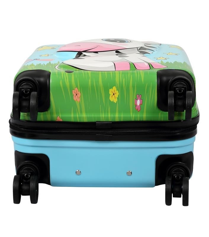 Polo Class Trendy Cute Kids Trolley Bag - Green - Image 4