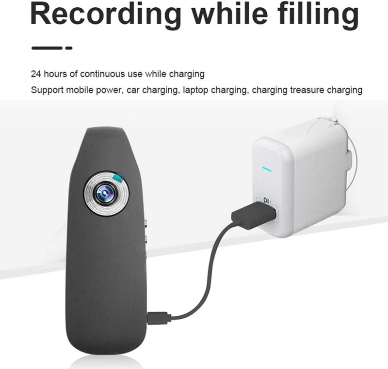 klarako HD Police Camera, High End Portable Body Camera, Recorder Body Worn Camera, Guards, Personal Use - Image 1