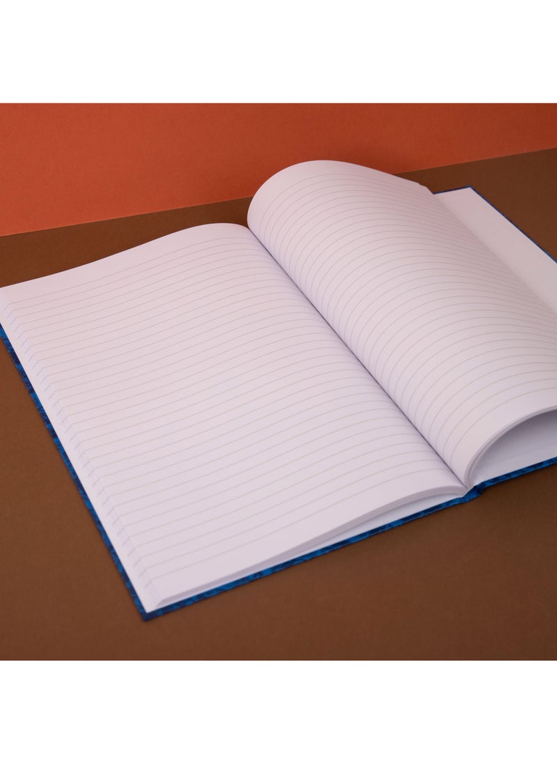 بريما A4 دفتر تسجيل 100 ورقة | a4 دفتر ريكورد مخطط، غلاف متين من الكرتون، صفحات ناعمة وخفيفة الوزن للحفاظ على كتابات نظيفة على الوجهين، حجمه نحيف للحمل السهل - Image 4