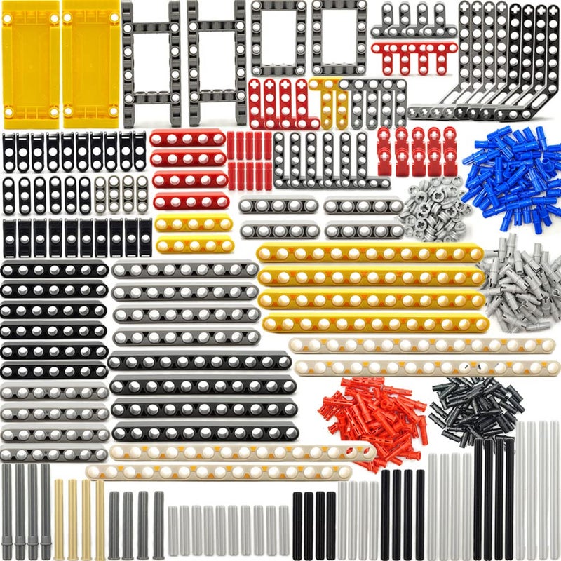 dspitwod Technical Parts Beams Axles Connectors Bricks Sets - 420 Pieces, Frame Liftarms Beams for Technic Car STEM Building Block Toys - Image 1