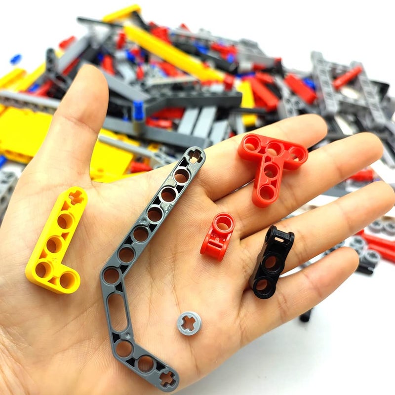 dspitwod Technical Parts Beams Axles Connectors Bricks Sets - 420 Pieces, Frame Liftarms Beams for Technic Car STEM Building Block Toys - Image 5