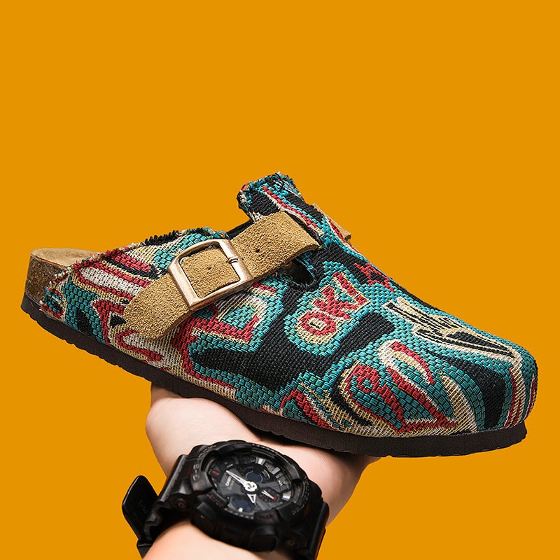 بيع ساخن الخريف كلاسيكي جديد كل الموسم Birkenstock-Style حذاء كورك البغال لاستخدام الشاطئ في الهواء الطلق للرجال والنساء - Image 2