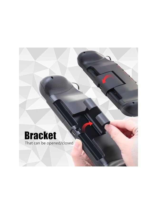 بروماس مقبض سويتش OLED متوافق، مقبض ملحقات سويتش OLED متوافق مع وحدة تخزين الألعاب ومسند، مقبض يد متوافق مع نينتندو سويتش وسويتش OLED - Image 4