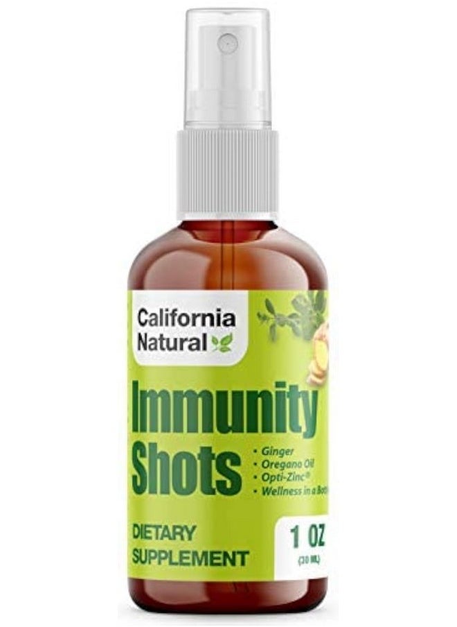 California Natural California Natural - Immunity Shots Spray - 1 oz. Formerly Wellness Shots by California Natural  - Image 1
