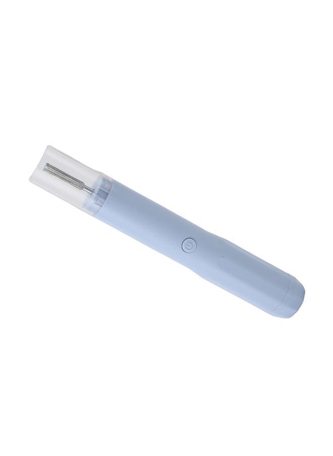 Thoraya - Electric Fish Scaler Automatic Handheld Quick Efficient ABS Stainless Steel Labor Saving Electric Fish Scale Remover for Processing Ingredients Blue - Image 1