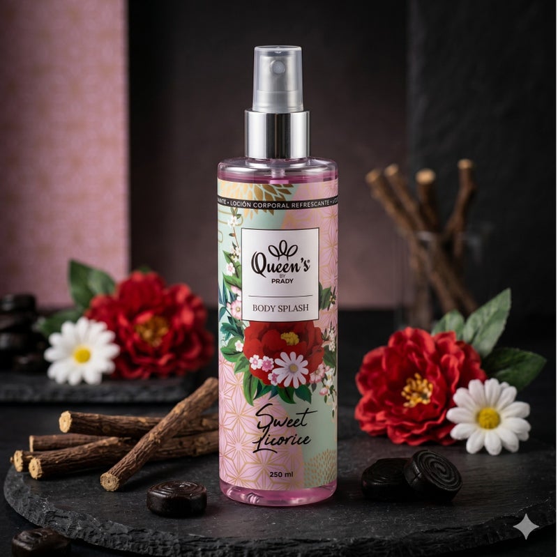 PRADY Refreshing Body Mist Queen´s By Prady - Sweet Licorice - Image 2