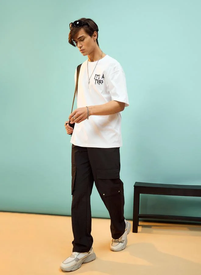 Mascln Sassafras Utility Pockets Parachute Pants by Styli