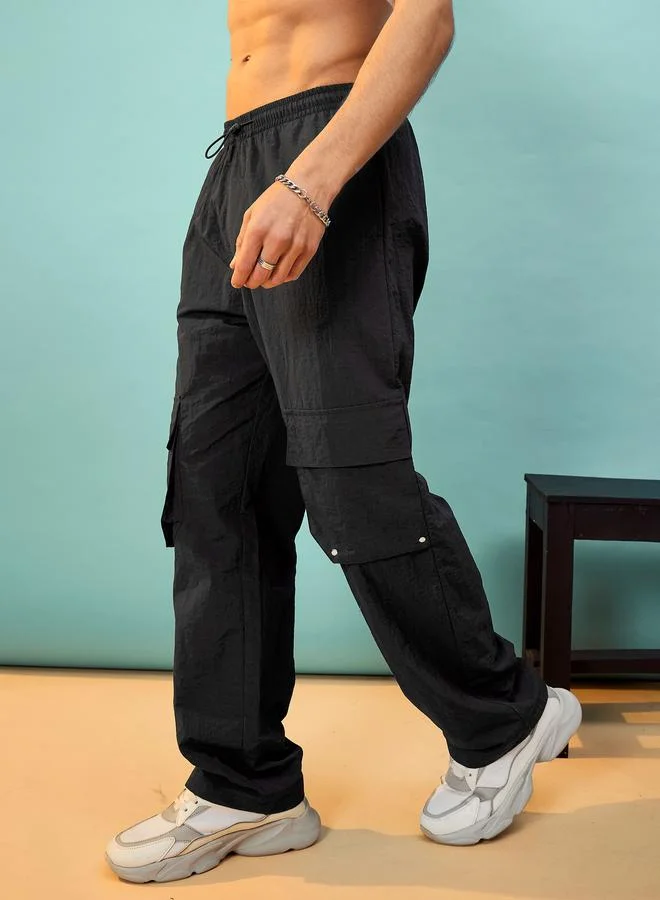 Mascln Sassafras Utility Pockets Parachute Pants by Styli