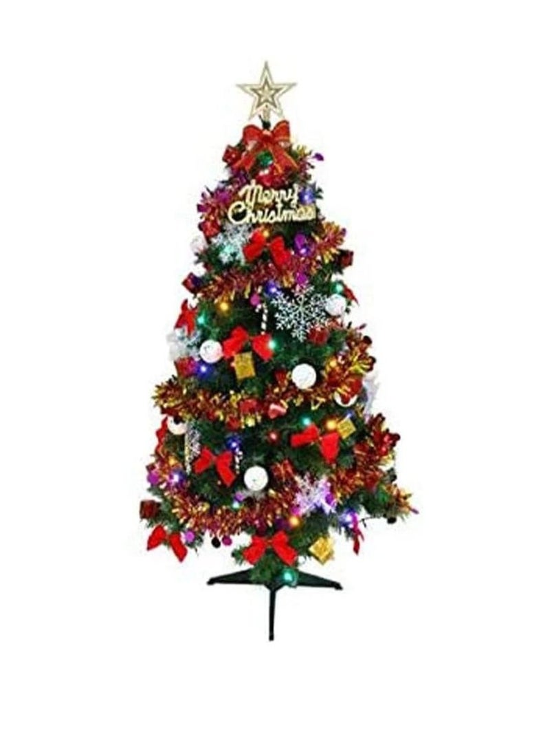 Generic 106pcs Christmas tree with stand party set 