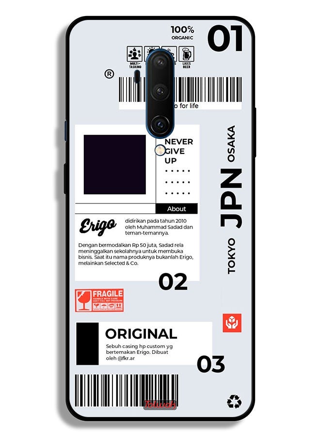 Tolwak OnePlus 7T Pro Protective Case Cover Japan Sticker - Image 2
