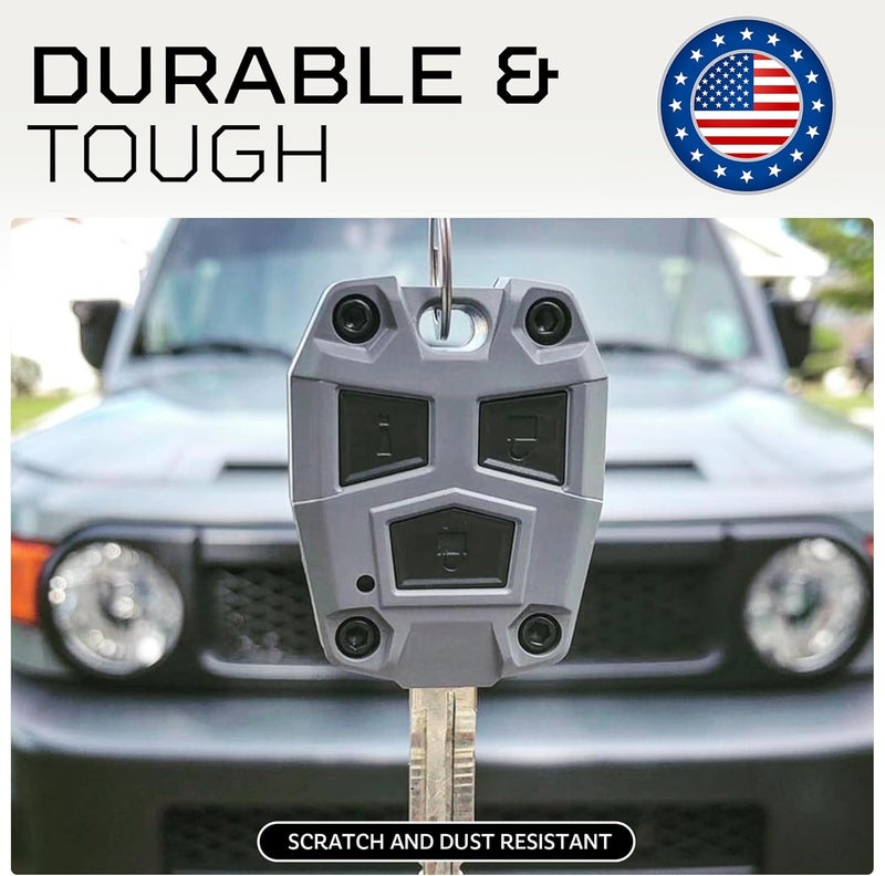 AJT DESIGN مفتاح سيارة من البلاستيك ABS لطراز FJ Cruiser (2008-2014) - Image 4