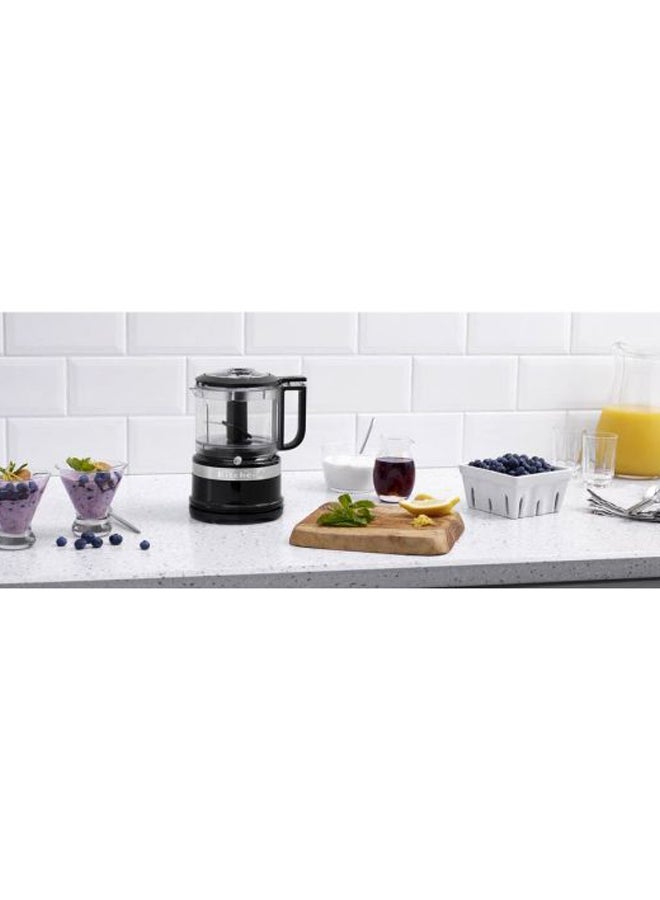 KitchenAid Electric Food Chopper 240W 830 L 240 W 5KFC3516BOB Onyx Black/Clear/Grey - Image 5