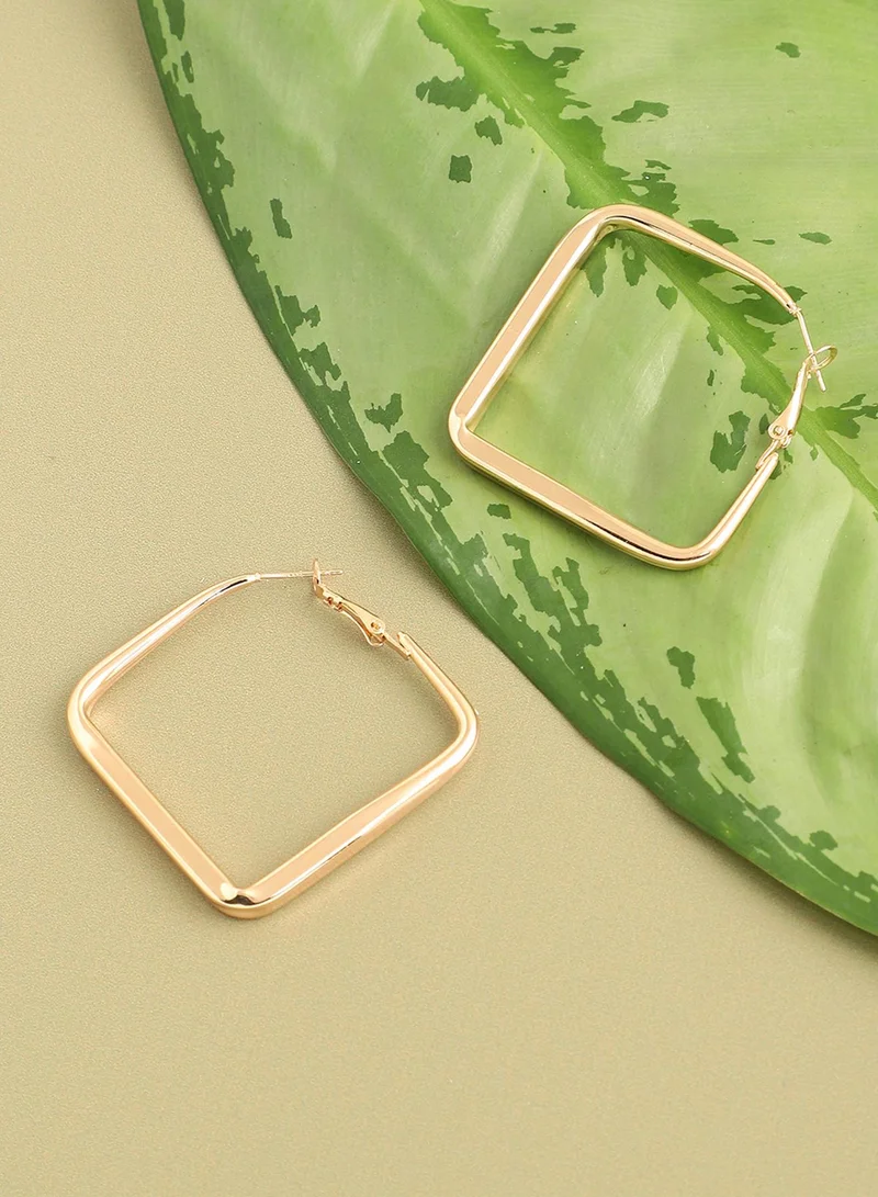 SOHI Party Artificial Hoop Earring Jewellery
