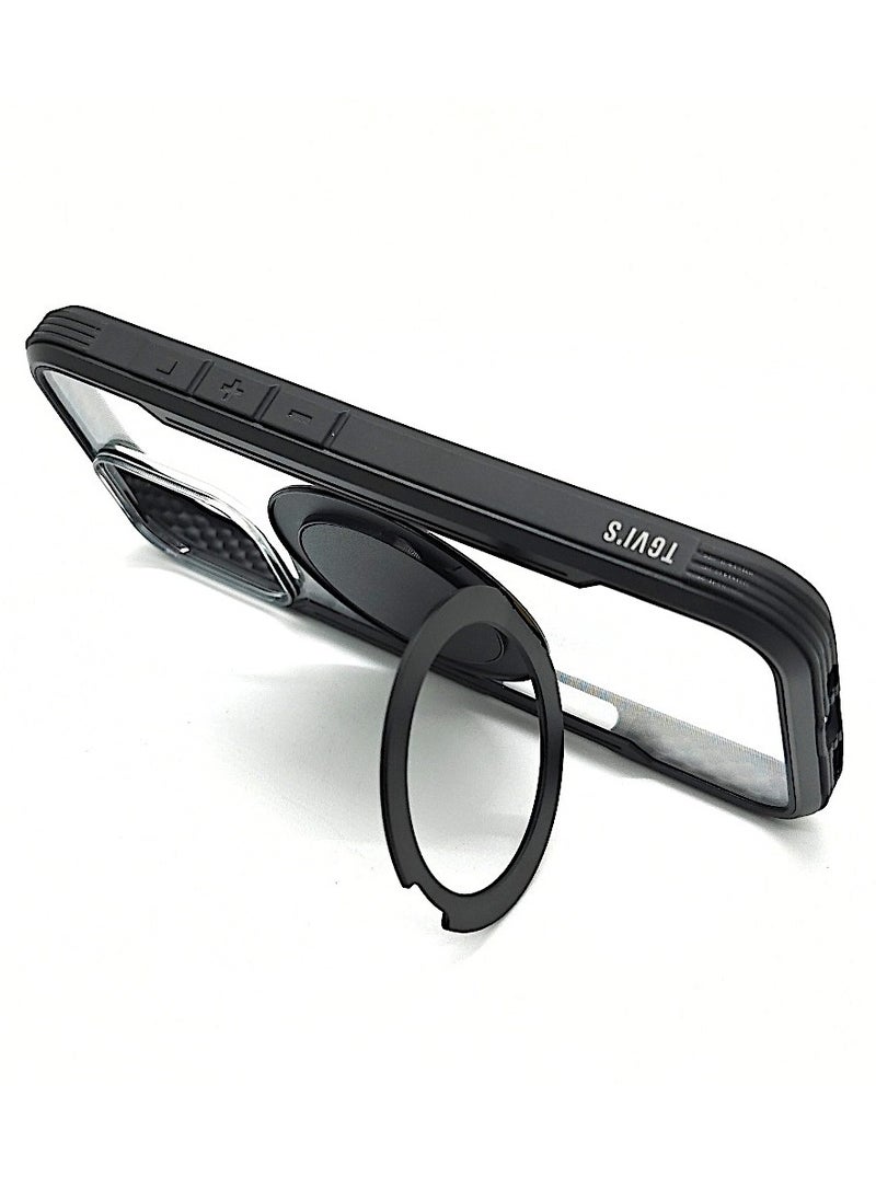 TGVI'S - TGVIS Luxury Series Case for iPhone 16 Pro - Black - Image 1