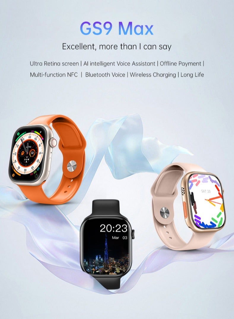 AROAQ New Arrival GS9 Max Smart Bracelet NFC Waterproof IP67 Sport Smart Watch - Image 4