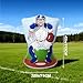 BCWATERFUNPD Inflatable Baseball Training Toss Game Inflatable Baseball Pitching Target for Kids DoubleSided Outdoor Indoor Includes 4 Baseballs Pump Patch Kit Baseball Game Gifts for 36 Months - Image 4