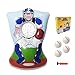 BCWATERFUNPD Inflatable Baseball Training Toss Game Inflatable Baseball Pitching Target for Kids DoubleSided Outdoor Indoor Includes 4 Baseballs Pump Patch Kit Baseball Game Gifts for 36 Months - Image 2
