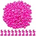 XGBDL Mini Resin Ducks 100 Pcs Tiny Ducks Pink Flamingo Figurine Resin Animals Toy for Cake Topper Garden Dollhouse DIY Crafts Party Aquarium Decor - Image 3