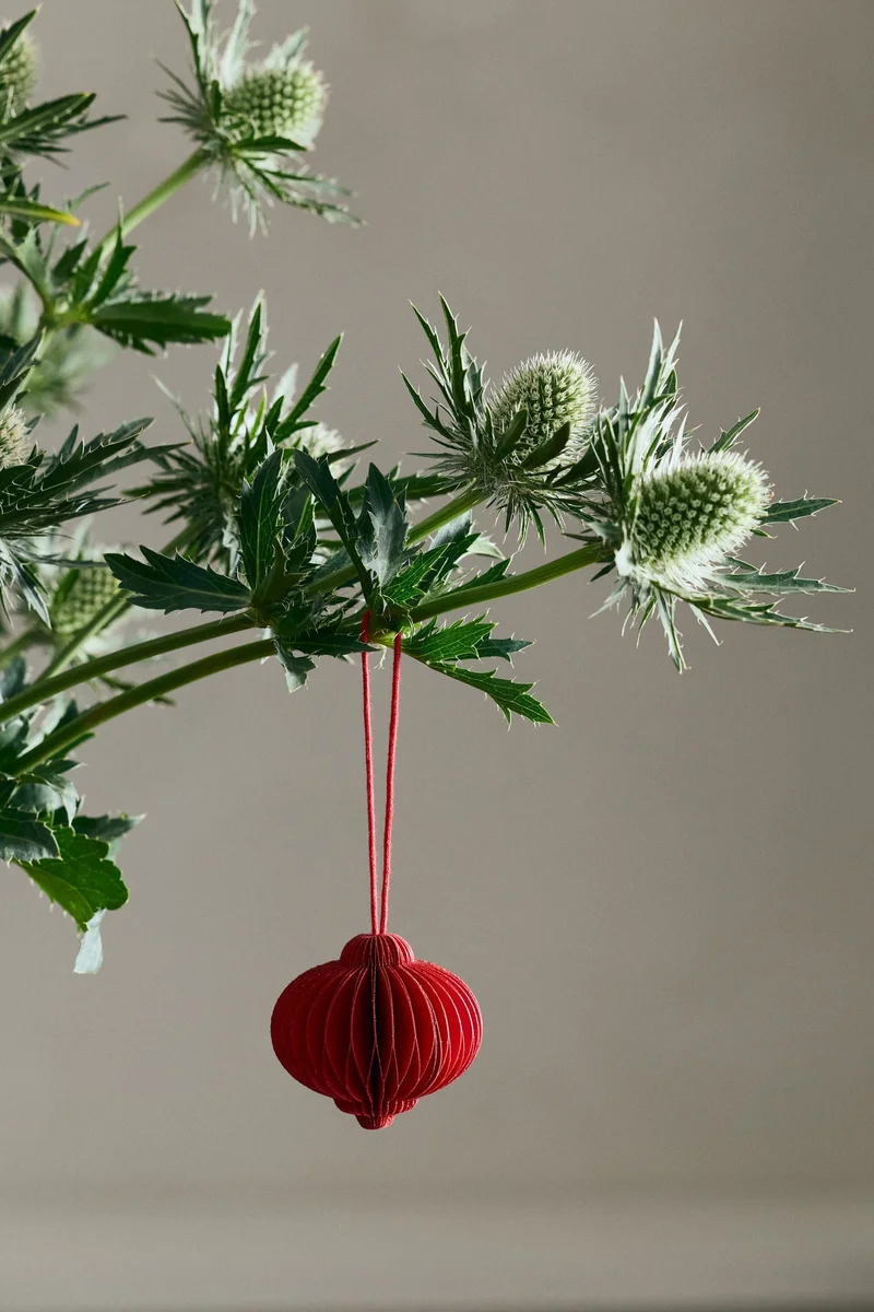 H&M 6-pack Christmas paper decorations