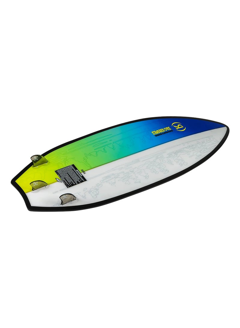 RONIX WAKESURF 2026 - Brightside with Straps - Standard Core - Aquarium Purple / Blue - Image 5