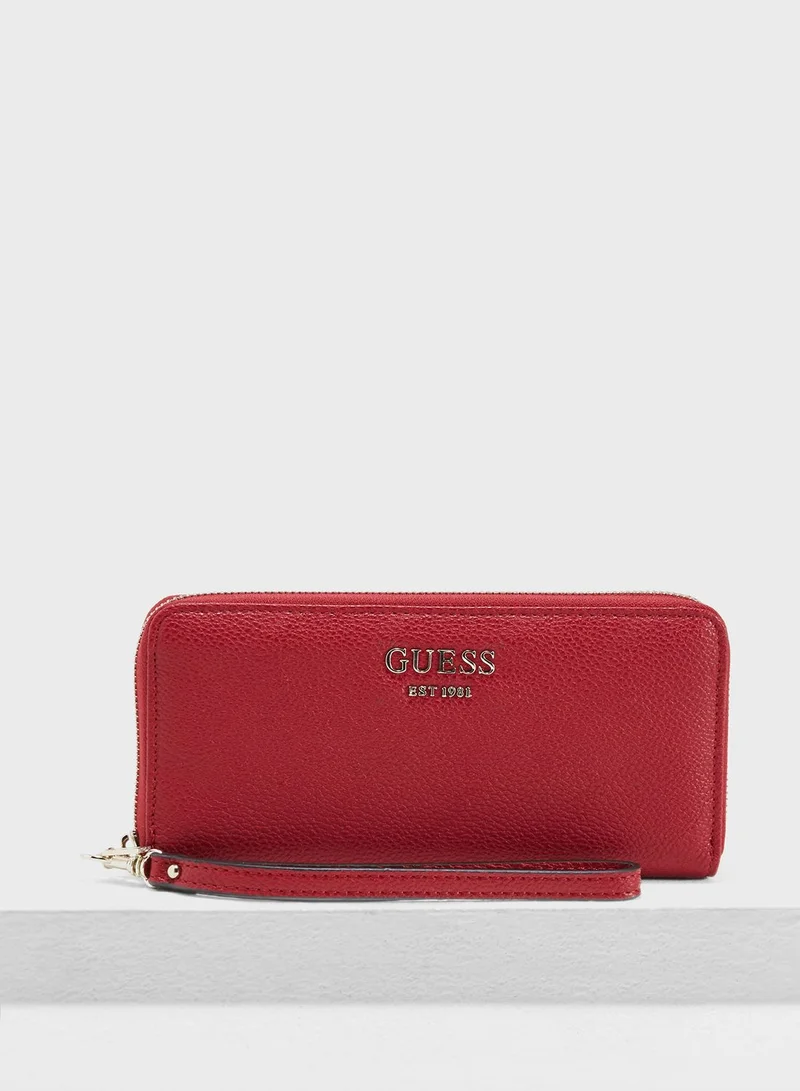 GUESS Vikky Large Zip Around Purse