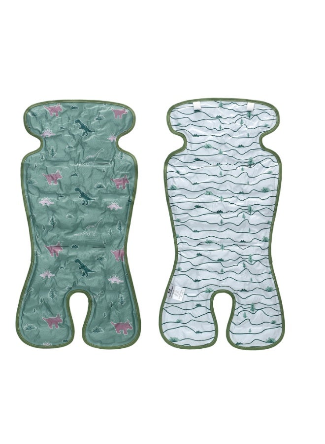 Miracle Baby Reversible Universal Stroller Cushion Cooling Pad for Baby, Cooler Car Seat Insert for Summer - Image 1
