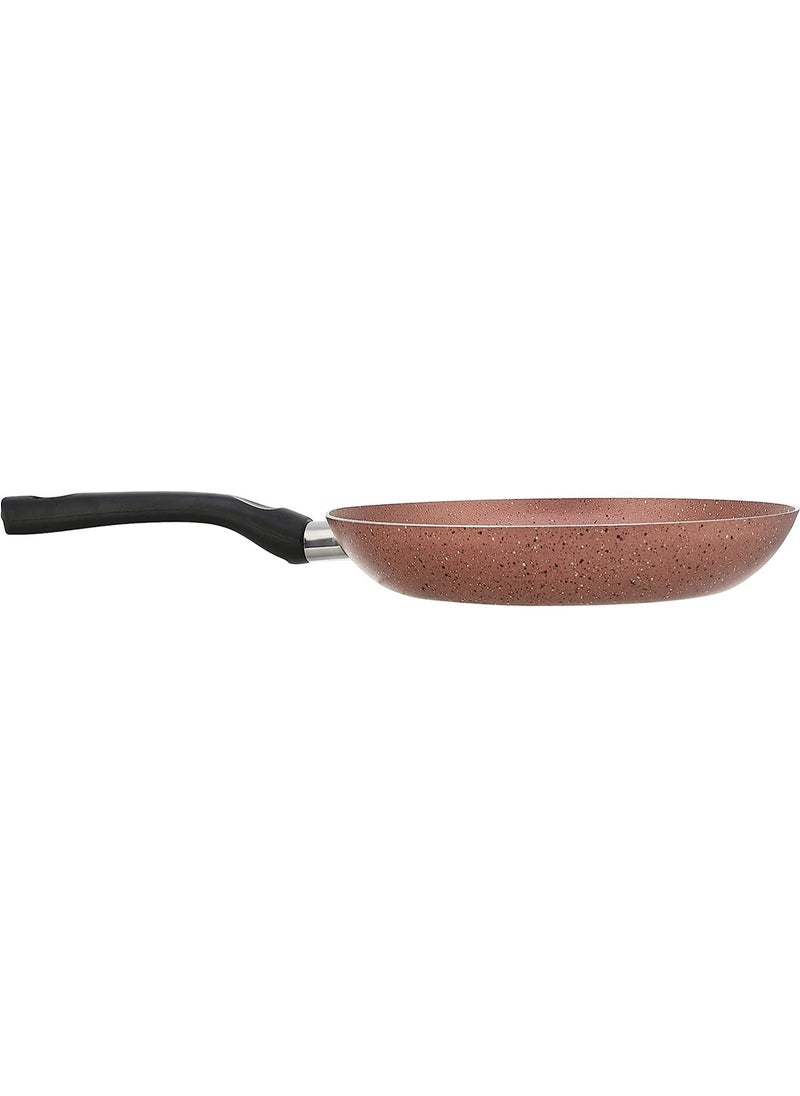 لازورد - طقم مقلاية 3 قطعة مقاس 18 - 20 - 24 سم جرانيت نحاسي - Image 1