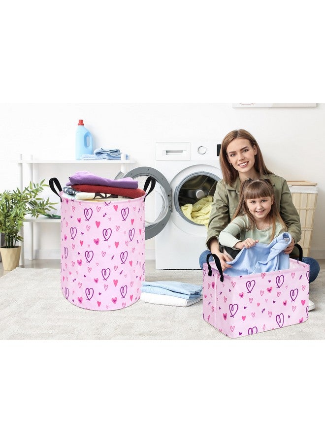 ACMUUNI Rectangle Kids Shelf and Storage Basket - Laundry Hamper with Handles - Baby Toys Storage Box - Gift Basket for Boys and Girls - Image 3