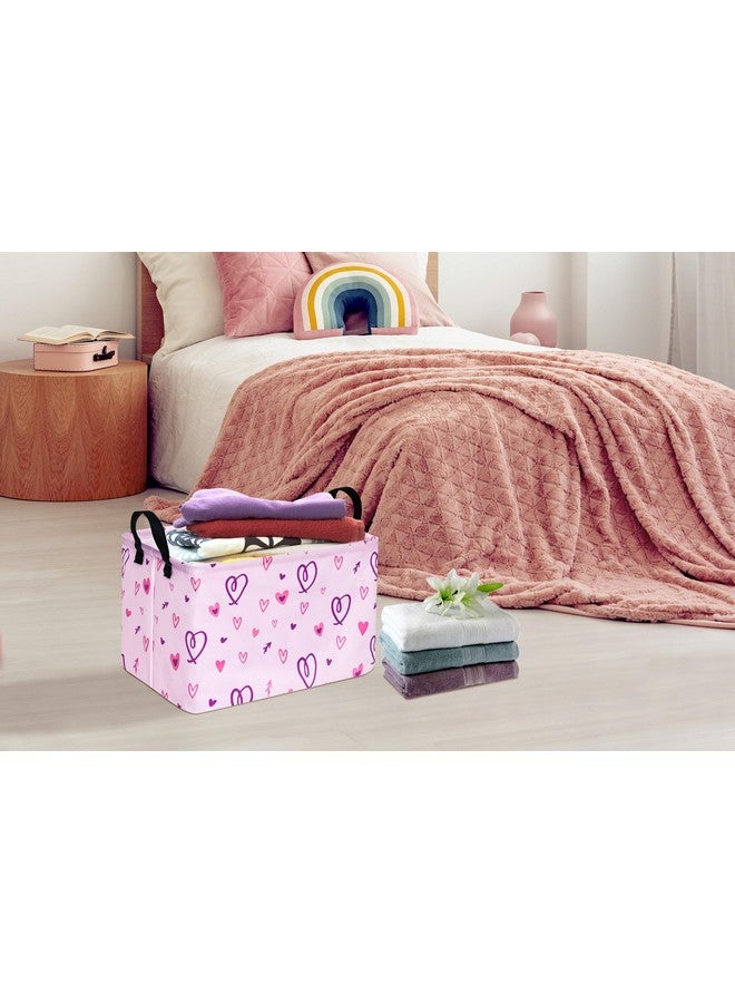 ACMUUNI Rectangle Kids Shelf and Storage Basket - Laundry Hamper with Handles - Baby Toys Storage Box - Gift Basket for Boys and Girls - Image 4