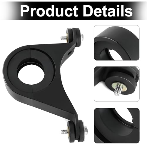 Camotokiit Driveshaft Center Bearing Support Silver Carrier Upgrade for 20052014 Dodge ChargerChallengerMagnumChrysler 300 Black - Image 3