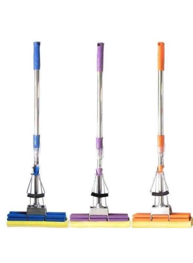 Tamima PVA Mop with Self-Squeezing – Super Absorbent & Comfortable Metal Handle – Multi-Color to Suit All Tastes - Image 1