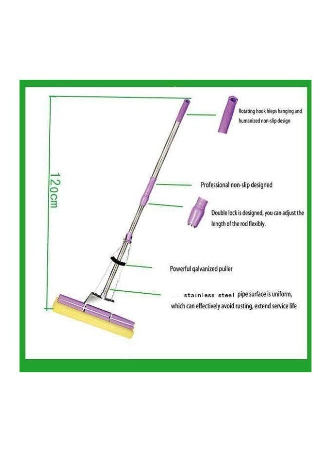 Tamima PVA Mop with Self-Squeezing – Super Absorbent & Comfortable Metal Handle – Multi-Color to Suit All Tastes - Image 2