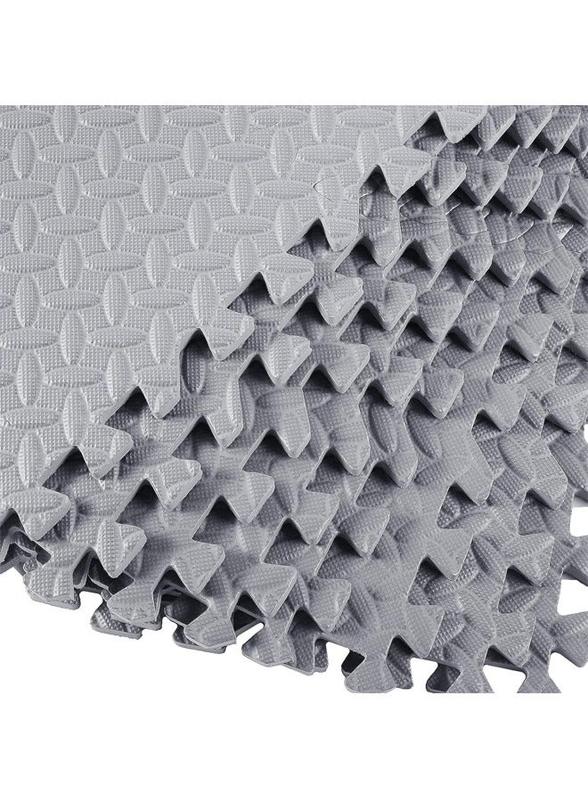 اسم المحتوى ناريلا 6/12/18/30/42/54/54 قطعة بلاط أرضيات من الإسفنج الرغوي لممارسة التمارين الرياضية EVA المتشابك لحماية سطح الأرض الواقي لصالة الألعاب الرياضية المنزلية، سجاد تمرين اللعب، سجاد تمرين التمرين السفلي (رم - Image 4