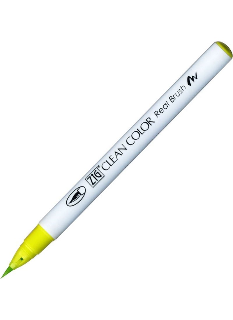 Zig Clean Color Real Brush Rb-6000At 053 Yel.Green 