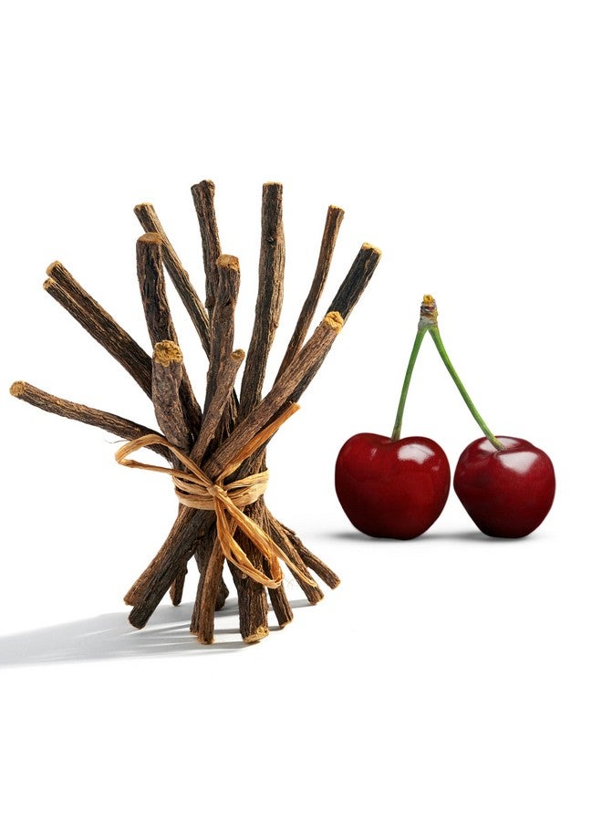 Aroma Depot Aroma Depot Cherry Flavored Licorice Root Chew Sticks - 4 oz. for Oral Health, 100% Pure Natural, 6.5-7 inches Long - Image 1