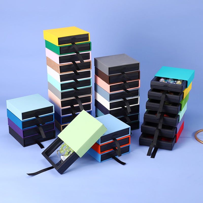 Pe Color Jewelry Box Jewelry Storage Box Pe Suspension Box Film Box Anti-Oxidation Pe Film Jewelry Box - Image 5