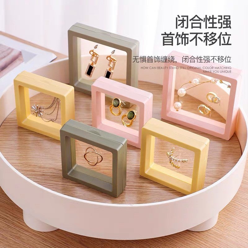 Pe Color Jewelry Box Jewelry Storage Box Pe Suspension Box Film Box Anti-Oxidation Pe Film Jewelry Box - Image 2