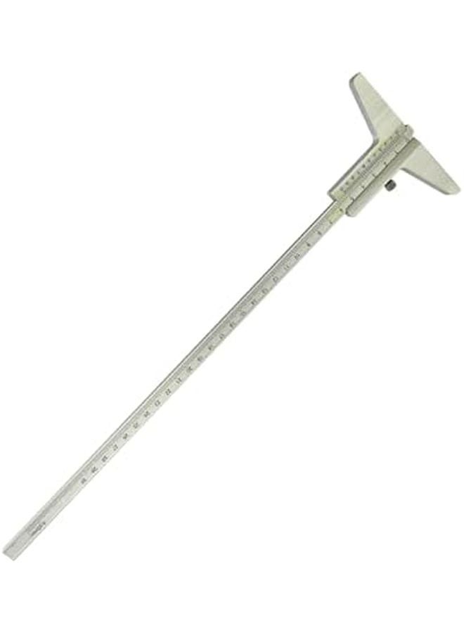 Precision Vernier Caliper 0 300mm Silver High Accuracy Aluminum Alloy Measuring Tool - Image 2