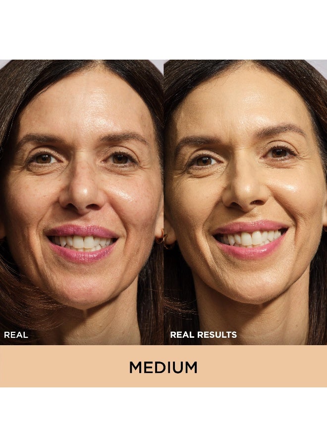 IT COSMETICS كريم سي سي من آي تي كوسميتيكس للسفر متوسط التغطية مع واقي شمس SPF 50 مصحح لون سيروم مضاد للشيخوخة مُركب مع النياسيناميد وحمض الهيالورونيك لمظهر طبيعي 04 أونصة سائلة - Image 2
