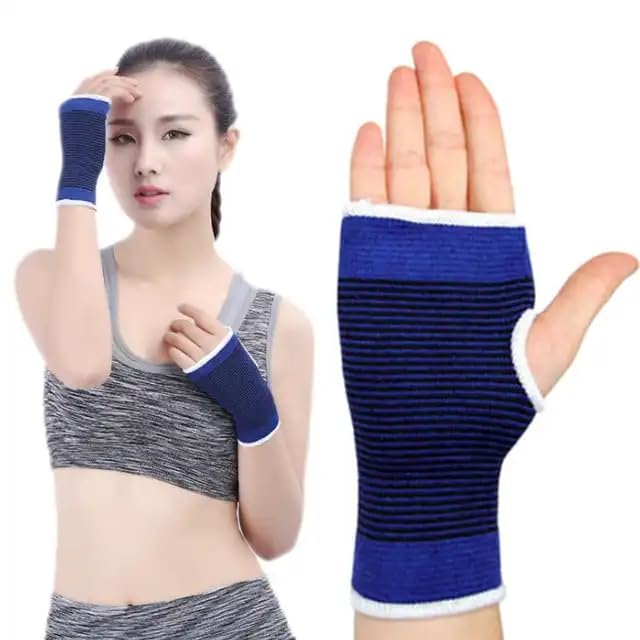 Jesata Wrist & Palm Support Brace for Men and Women | Hand Support Gloves and Tendonitis Arthritis Pain Relief 1Pair - Image 3