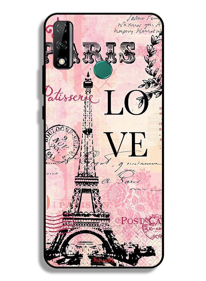 Tolwak Huawei Y8s Protective Case Cover Paris Love - Image 2