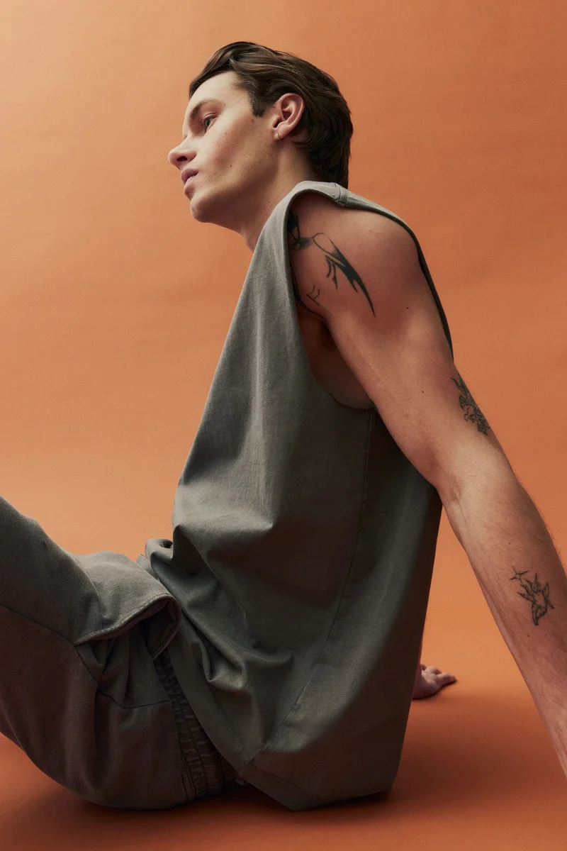 H&M Regular Fit Washed vest top