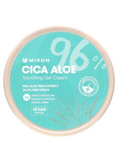 MIZON Mizon, Cica Aloe, Soothing Gel Cream, 10.58 oz (300 g)  - Image 1