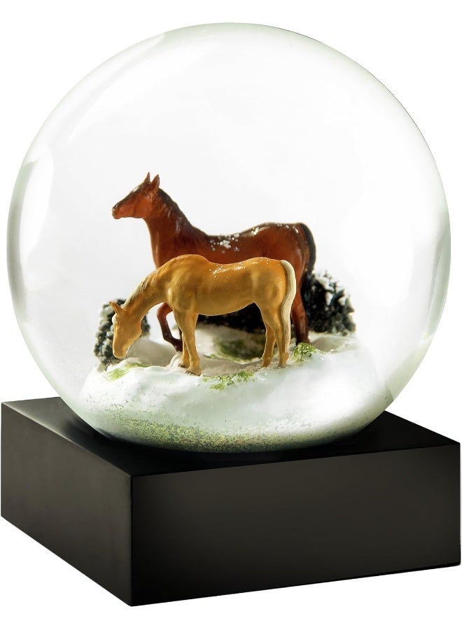 CoolSnowGlobes Horses Cool Snow Globe - Image 2