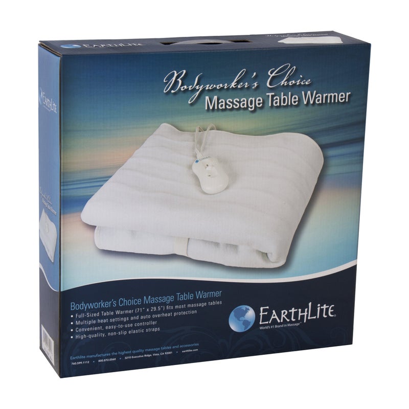 EARTHLITE دفاية طاولة المساج من EARTHLITE - خيار المعالجين - ثلاث إعدادات حرارة، وسادة تسخين مبطنة بالشعور (30” × 71”) | ضمان استبدال لمدة عام واحد - Image 3