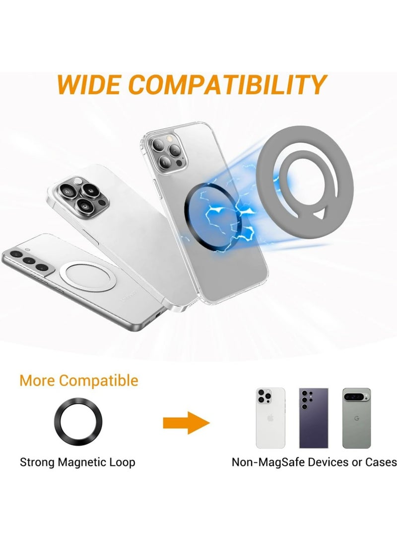 إكس ليفيل 3pcs قطرة حامل الهاتف المغناطيسي متوافق مع MagSafe - Image 5