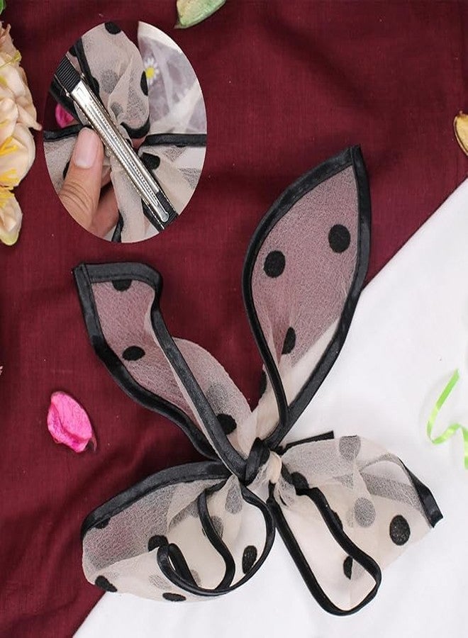 BOXO Fashionable Hair Accessories Bow Hair Pin Cute Accessory For Ladies Girl Kids And For Gifts (Multicolor, Multidesign) (Combo 2) - Image 4