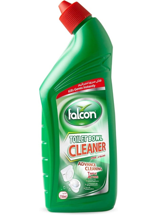 Falcon FALCON PACK Toilet Bowl Cleaner, Green, 750 ml - Image 1
