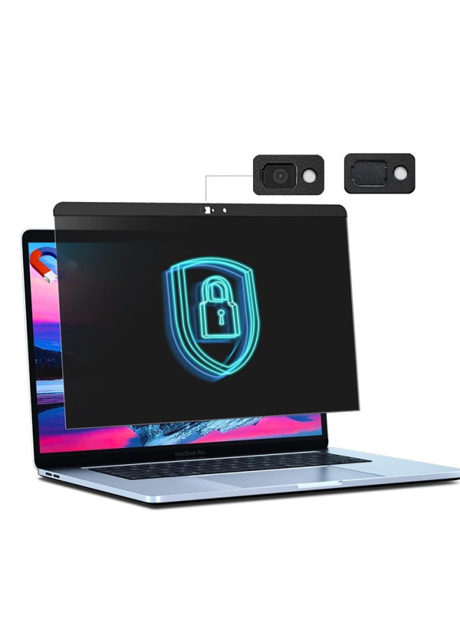 Film MacBook Screen Anti-peep Film Apple Pro13 Inch Air13.6 Inch Magnetic Easy To Install Anti-peep-Color:Magnetic Anti-peep Storage Clip-Dimensions:MacBook Pro 14.2 Inch -308.49*202.2mm - Image 1