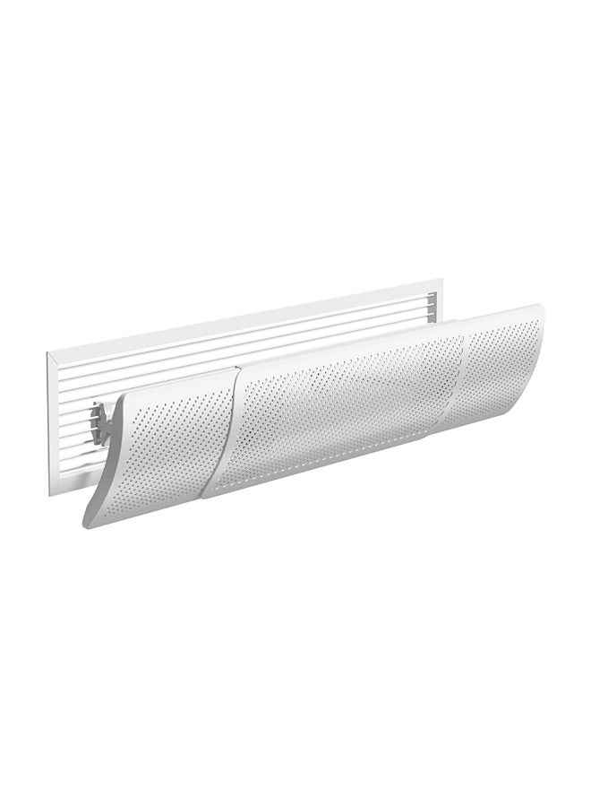 Meishida Central Air Conditioner Deflector, Adjustable AC Air Flow Deflector, Anti-direct Blowing Windshield Baffles for Home & Office, Retractable Windproof Baffle, Universal Air Conditioner (58.5-95.5cm) - Image 1